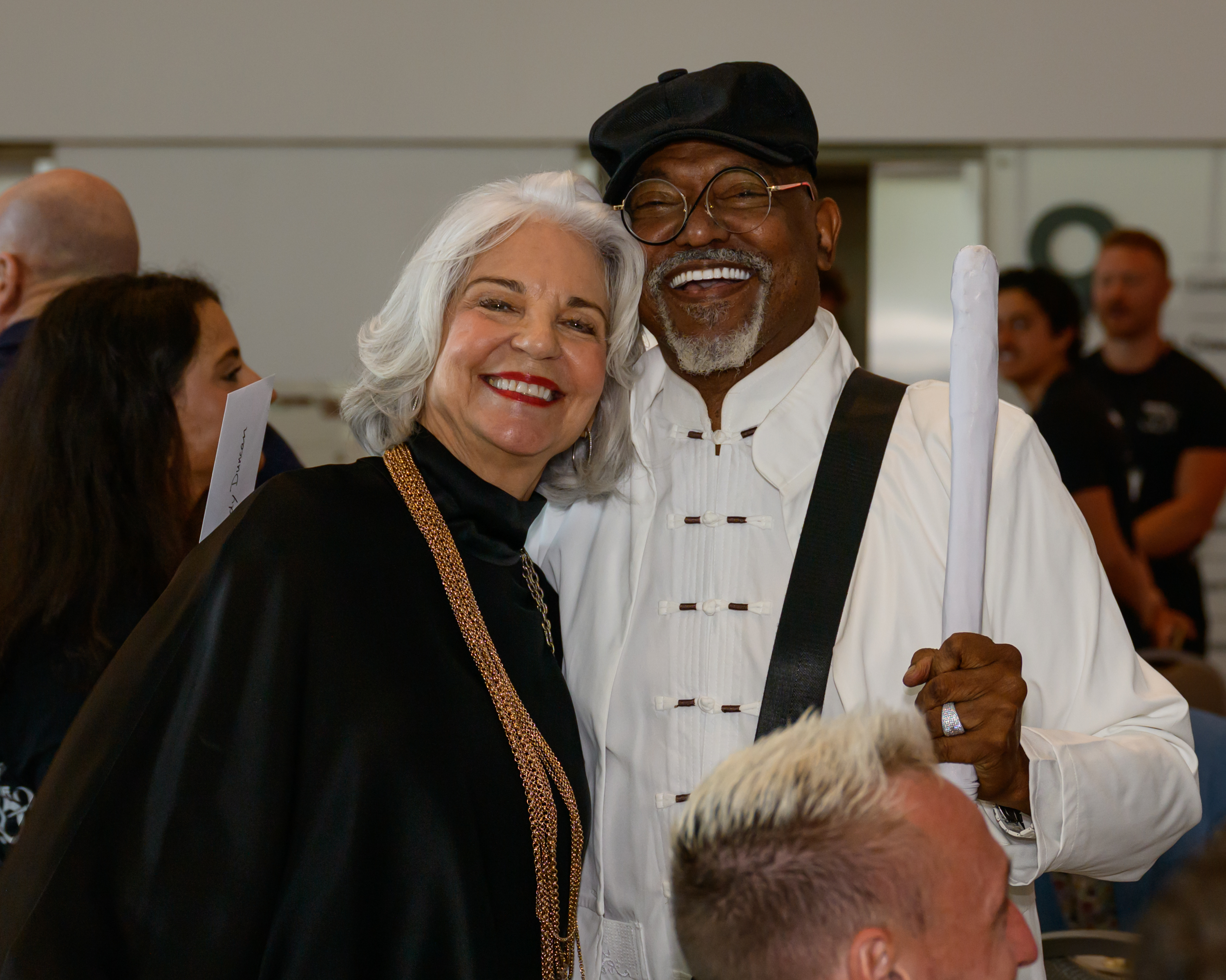 Sherry Zunker (DFL 2026 Co-Chair), Randy Duncan (DFL Finale Choreographer)